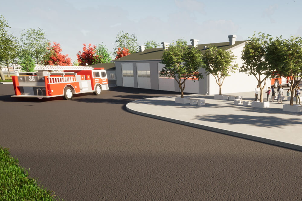 Omni Design City Fire Station